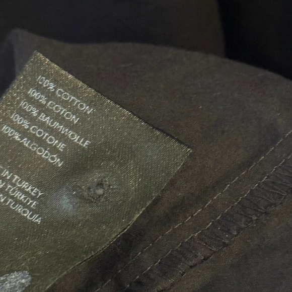 Anthropologie Maeve The Soren Long-Sleeve Shirt Dress,Black,1X - Picture 11 of 11